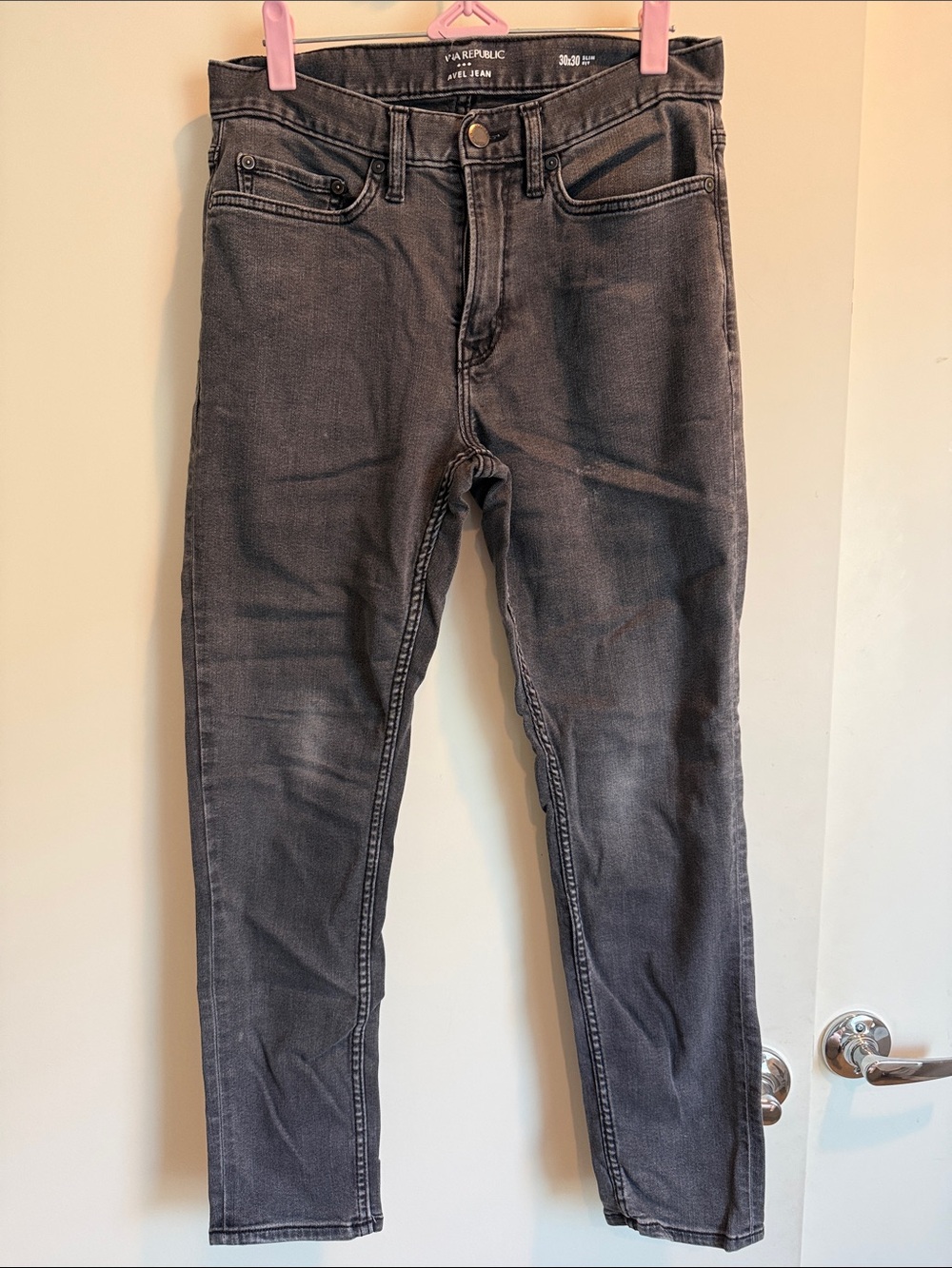 Banana Republic Factory Men’s Slim Fit Jeans - Gray